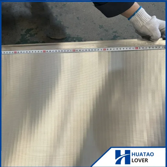 Corn Fiber Starch Processing Wedge Wire Sieve Bend Dsm Curved Screen